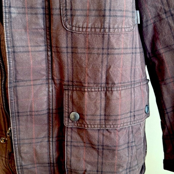 Coach Tatersall Plaid Utility Field Jacket Small - Picture 3 of 11